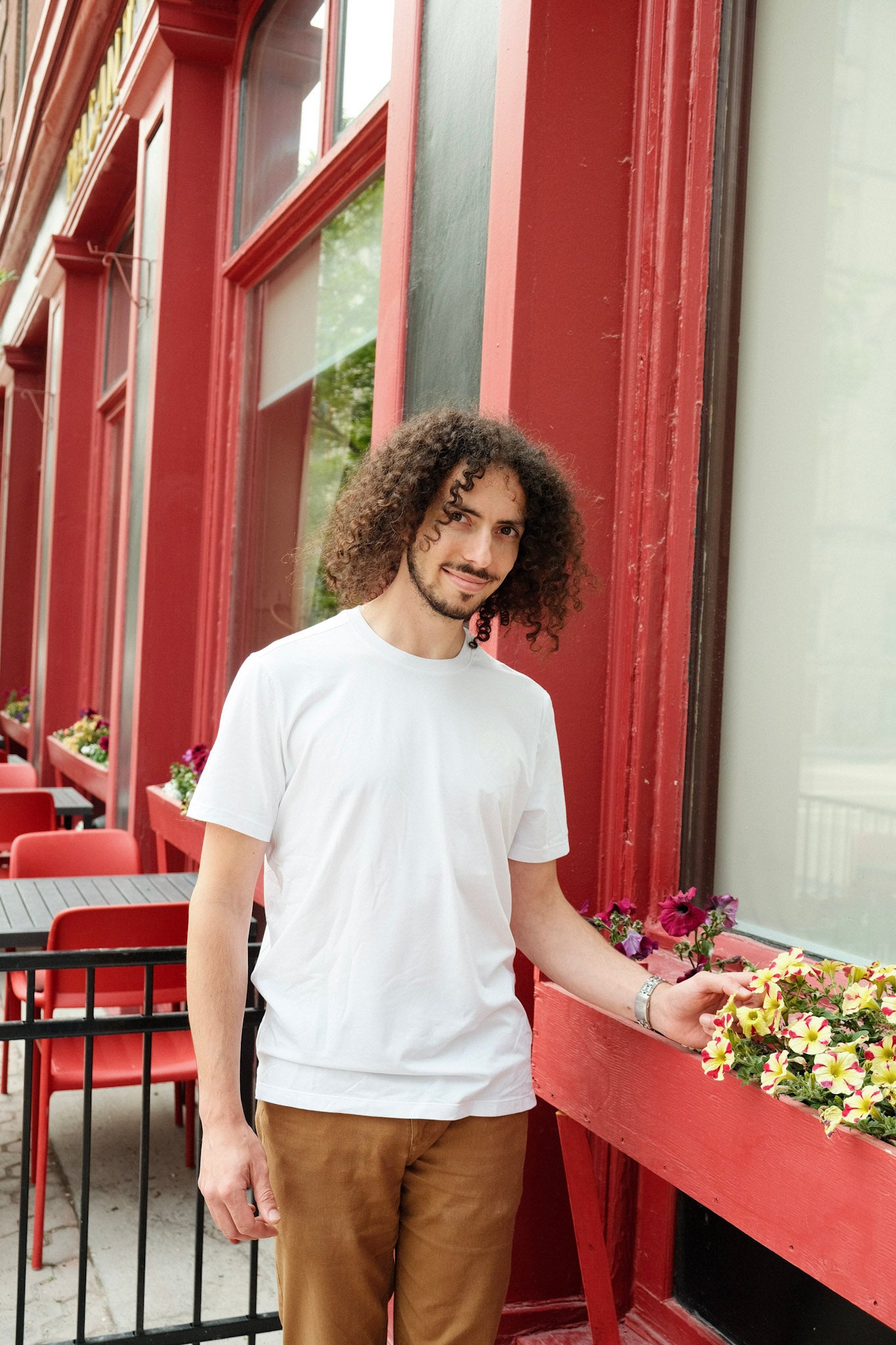 GIFF 2025 x Mondetta White Pima T-Shirt