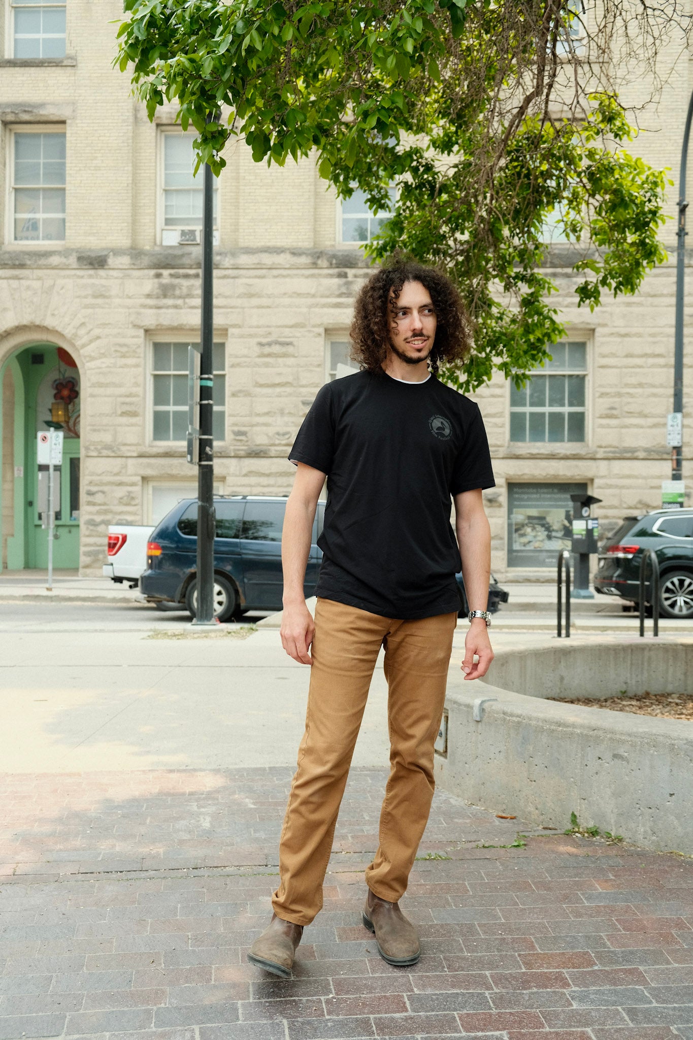 GIFF 2025 x Mondetta Black Pima T-Shirt